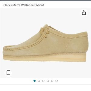 Clark Wallabee Oxford Shoes